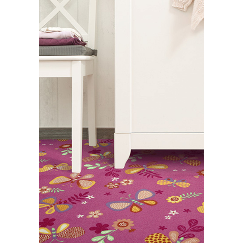 Detský koberec Papillon 66 ružový