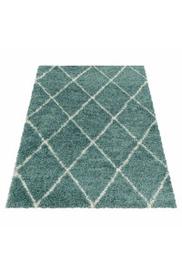 Kusový koberec Alvor Shaggy 3401 modrý