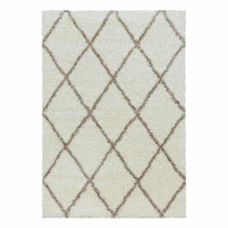 Kusový koberec Alvor Shaggy 3401 krémový