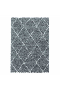 Kusový koberec Alvor Shaggy 3401 sivý
