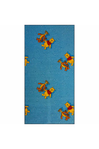 Detský koberec winnie&pooh modrý 95x200 cm