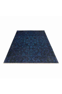 Kusový koberec Azteca 550 modrý
