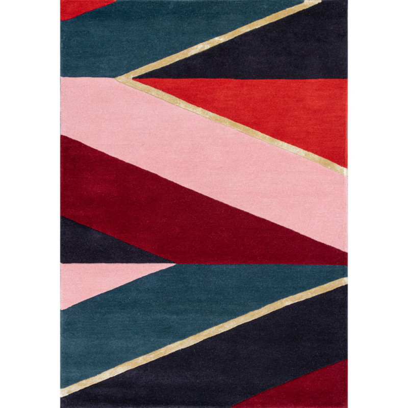 Vlnený kusový koberec Sahara 56 105 viacfarebný