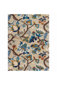 Vlnený kusový koberec Amanpuri 145 101 viacfarebný