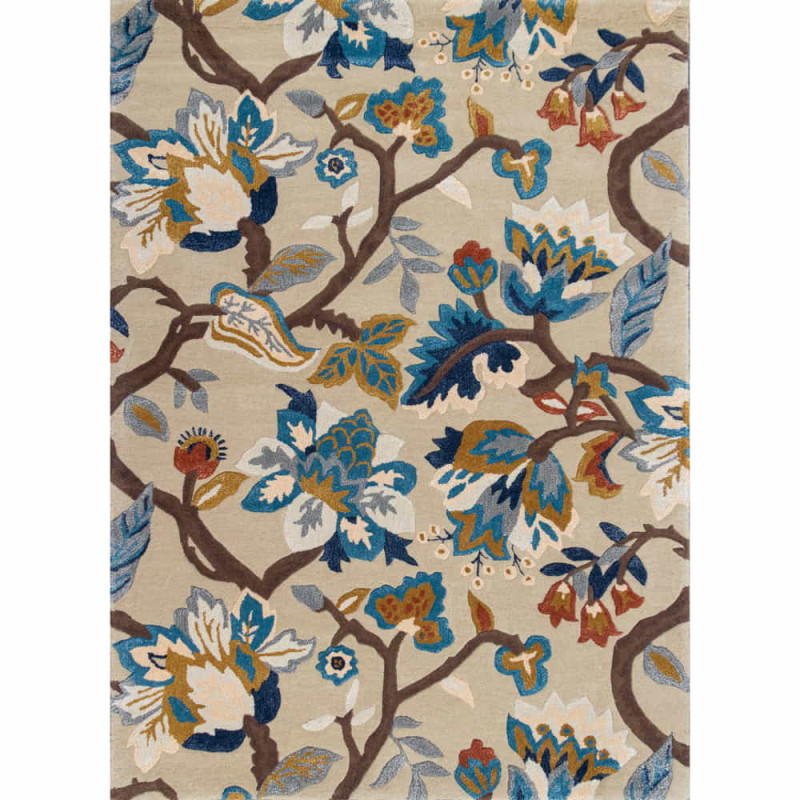 Vlnený kusový koberec Amanpuri 145 101 viacfarebný