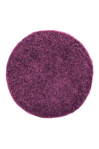 Koberec Life Shaggy fialový 1500 kruh