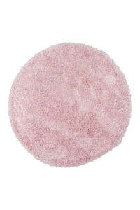 Koberec Life Shaggy ružový 1500 kruh