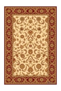 Vlnený koberec Isfahan Anafi amber